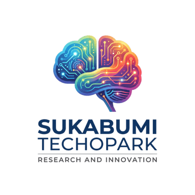 Sukabumi Techno Park Brain Logo